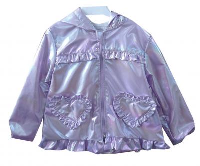 Visara & Vivaki 8448 * VS8448-L Lilac Pearlised Padded Coat (6-24 months)
