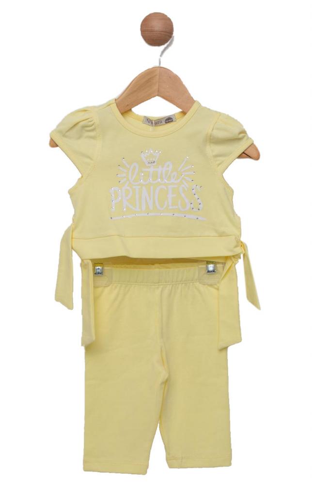 Visara & Vivaki   VV8806-Y  Little Princess Bow Outfit (2-7 years)