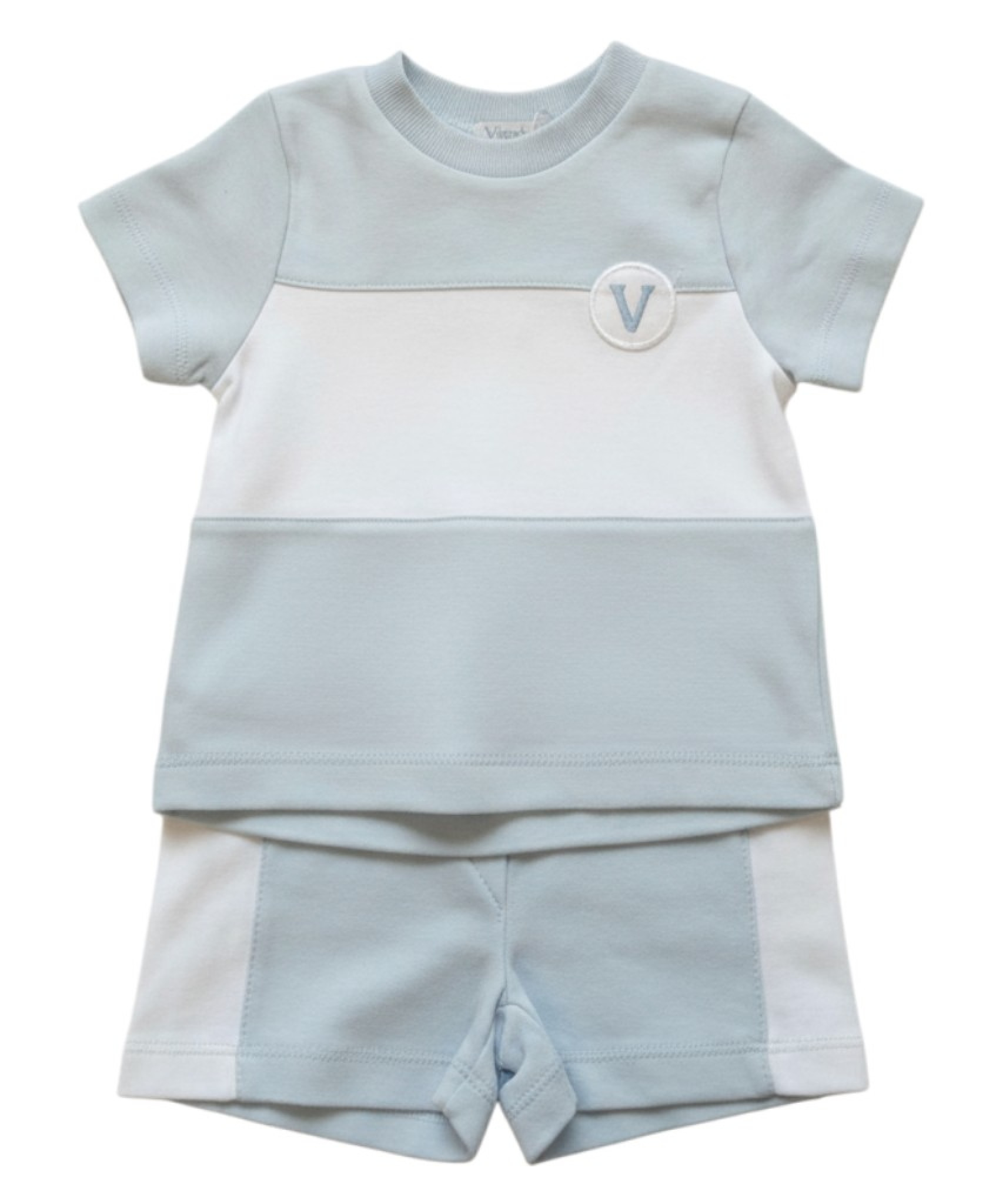 Visara & Vivaki   VV8813S Colour Block shorts set ( 3-6 years)