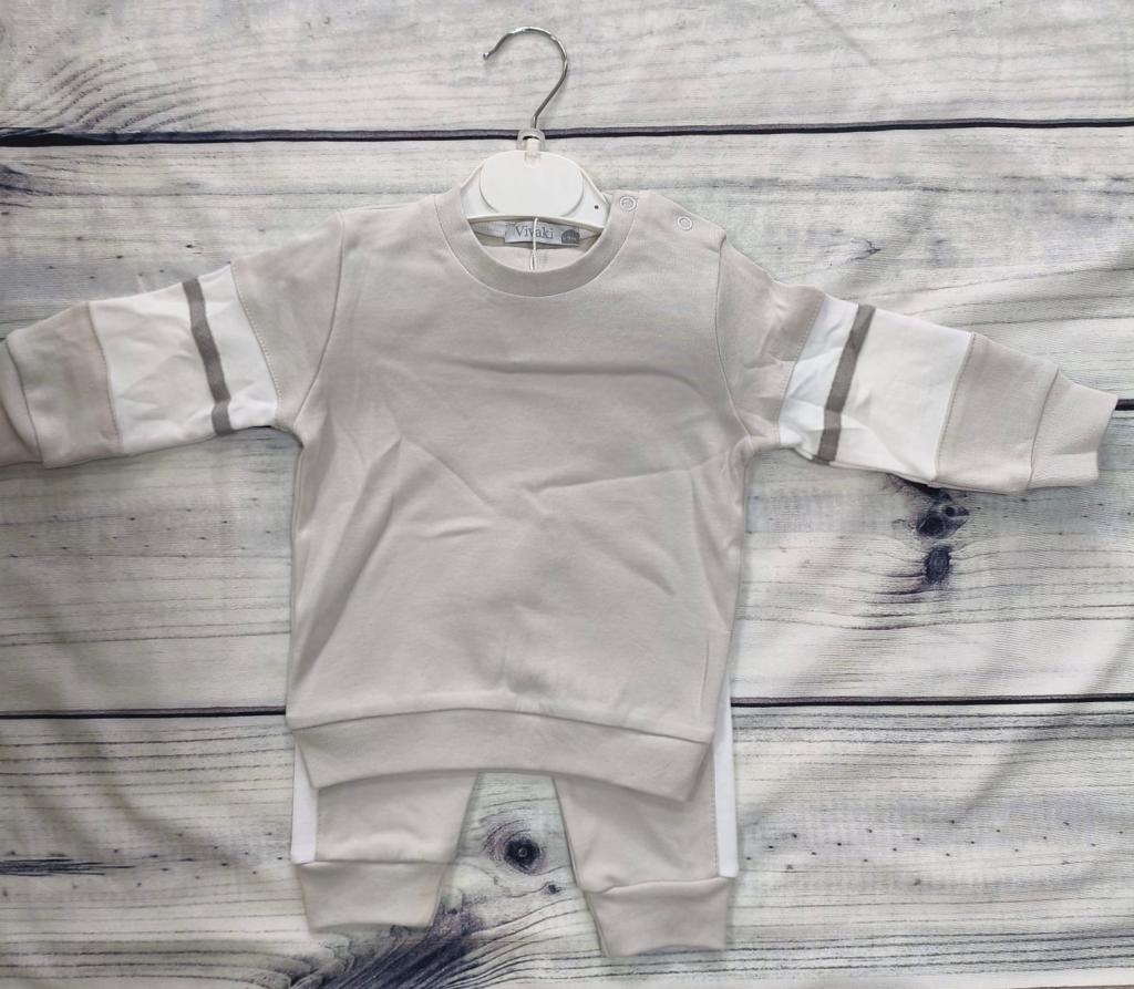 Visara & Vivaki   VV8845-G Grey Sweatshirt Set (6-24 months)