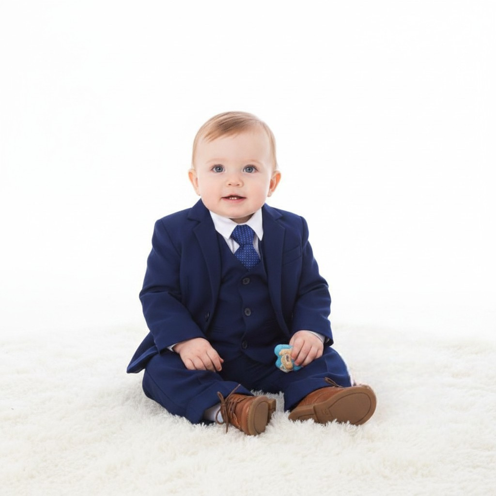 Visara & Vivaki China  VV_5PCSUIT-N Royal Blue 5 Piece Suits (choose3-9 months)