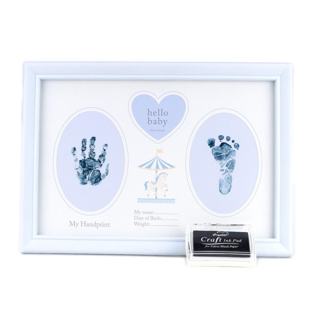 Bambino (Juliana) * WBCG1835 "Baby Boy" Handprint Frame