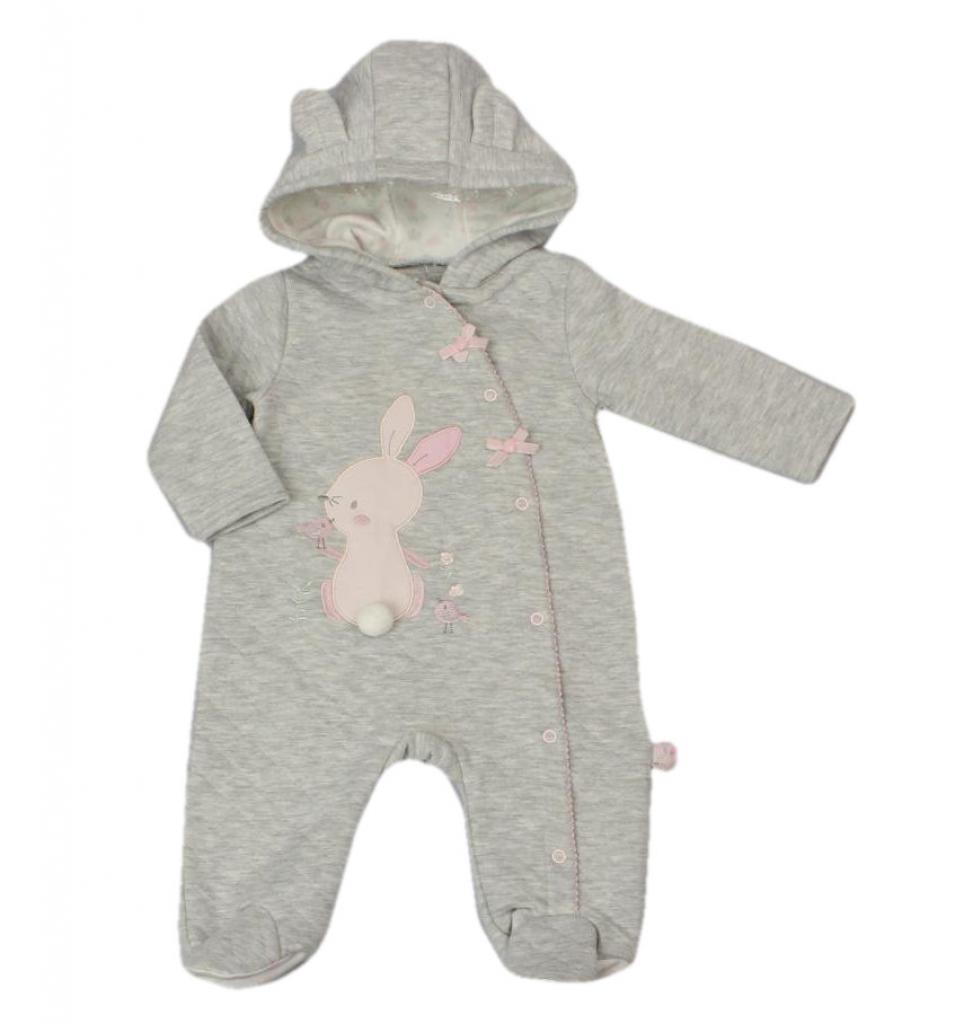 Watch Me Grow  * WMC12413 "Bunny" Quilted Pramset (0-9 months)