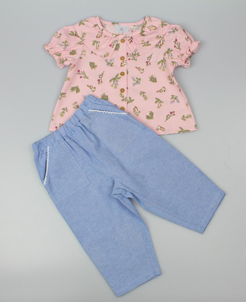Watch Me Grow TST/E33225 * WME33226 "Floral" Two Piece Set (12-24 months)