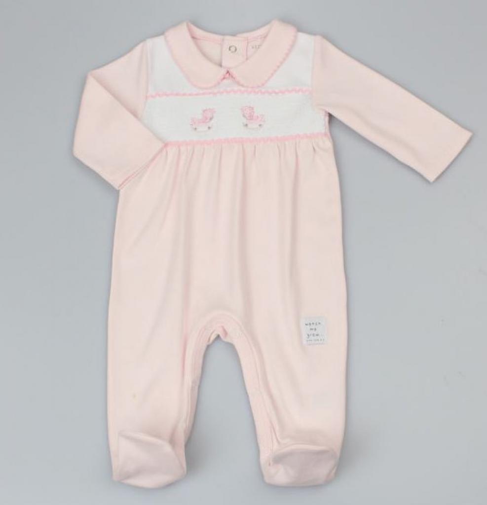 Watch Me Grow China * WMC12066 Rocking Horse Smock all in one ( 0-9 months)