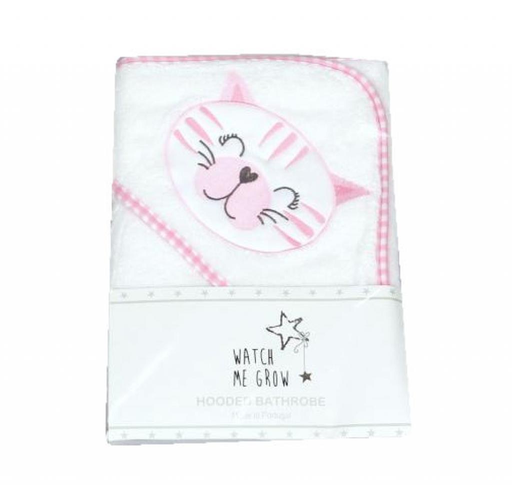 Watch Me Grow TWL/L1762 5050750051659 WMGJ1762 "Kitten" Hooded Bath Robe