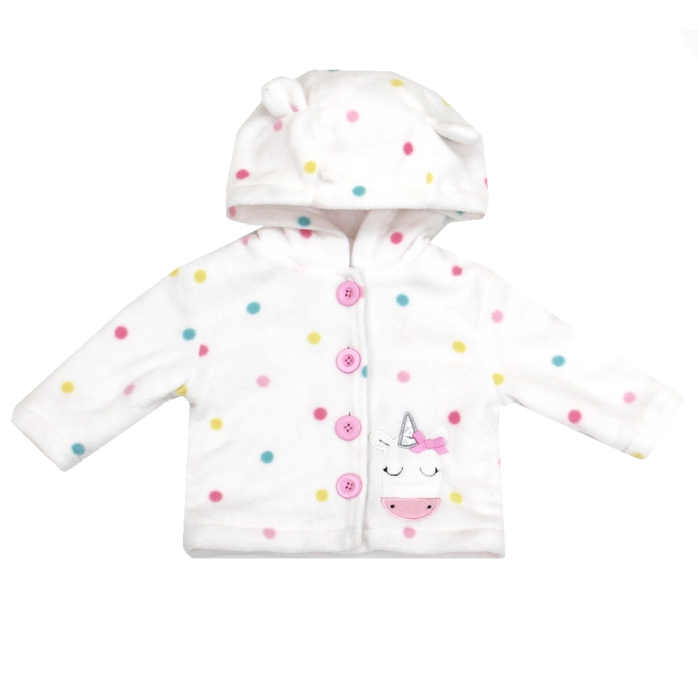 Watch Me Grow  5050750048802 WMGL2115 Sherpa lined Fleece "Unicorn" Jacket (3-12 months)