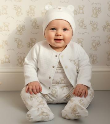 WMGN14734  Four piece set  (0-6 months)
