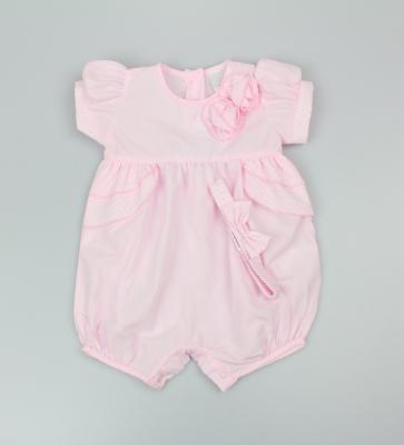 Watch Me Grow DRS K14240  WMK14240 Rosebud Romper  Set (0-6 months)