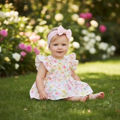 WMM34309F Floral Dress Set (12-24 months)