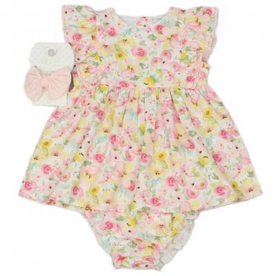Watch Me Grow TST/E33225  WMM34309F Floral Dress Set (12-24 months)