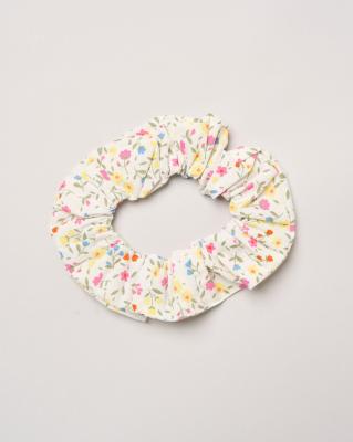 Willow & Whistle H14292 TOD * WWH14292 Floral Shirred Dress and scrunchie(2-4 years)