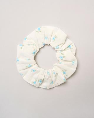 Willow & Whistle H14294  TOD * WWH14294 Floral Shirred Dress and scrunchie(2-4 years)