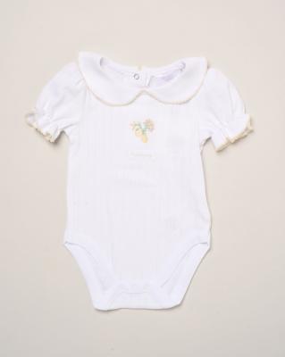 Willow & Whistle   WWH14329-Y Ribbed Four Piece Outfit (0-9 months)