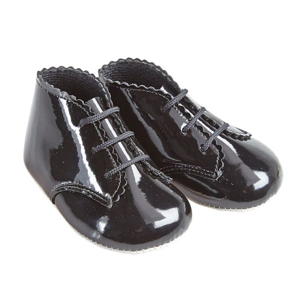 Bay Pod/Early Days  * BP620 Black patent boot  (LAST FEW REMAINING SIZE 4)